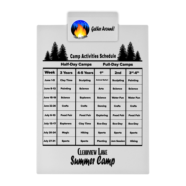 Letter Clipboard - Digital Imprint - Letter Clipboard - Digital Imprint - Image 5 of 10