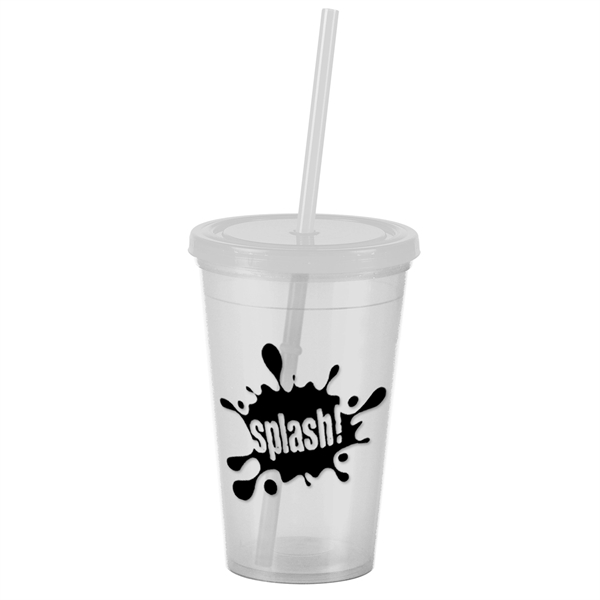 The Pioneer 16 oz Insulated Straw Tumbler - The Pioneer 16 oz Insulated Straw Tumbler - Image 2 of 13
