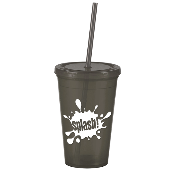 The Pioneer 16 oz Insulated Straw Tumbler - The Pioneer 16 oz Insulated Straw Tumbler - Image 0 of 13