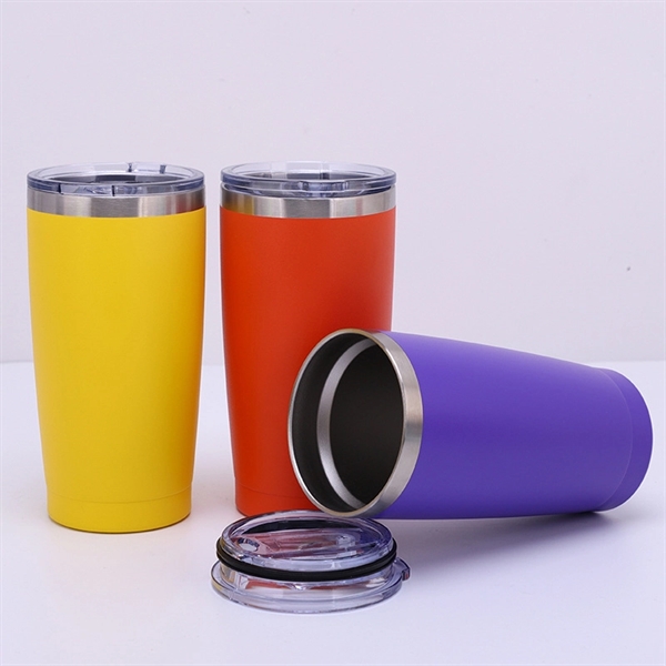 20oz Thermal Stainless Steel Vacuum Tumbler - 20oz Thermal Stainless Steel Vacuum Tumbler - Image 1 of 4