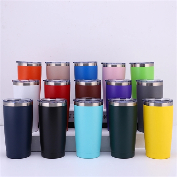 20oz Thermal Stainless Steel Vacuum Tumbler - 20oz Thermal Stainless Steel Vacuum Tumbler - Image 4 of 4