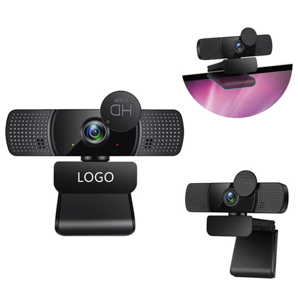 1080P Full HD Webcam with Stereo Microphone