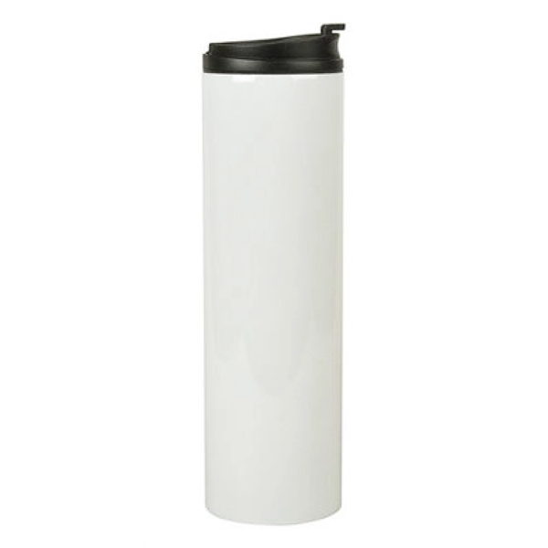 20 oz. White Stainless Steel Thermal Tumbler - 20 oz. White Stainless Steel Thermal Tumbler - Image 1 of 1
