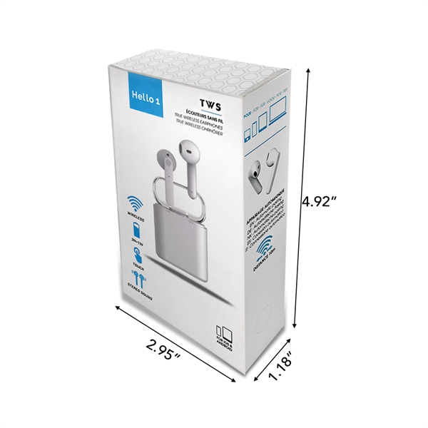 Simi TWS Touch Earbuds - Simi TWS Touch Earbuds - Image 6 of 7
