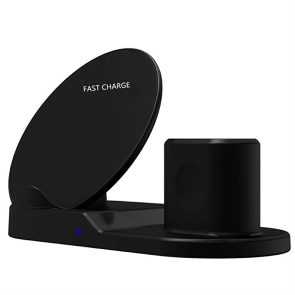 3 in 1 Phone Holder 10W Wireless Charger - 3 in 1 Phone Holder 10W Wireless Charger - Image 4 of 4