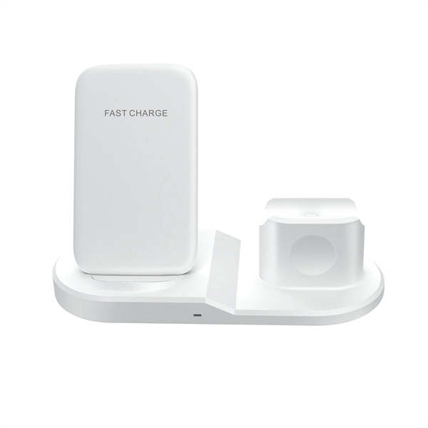 10W 3 in 1 Phone Stand Wireless Charging Charger - 10W 3 in 1 Phone Stand Wireless Charging Charger - Image 5 of 5