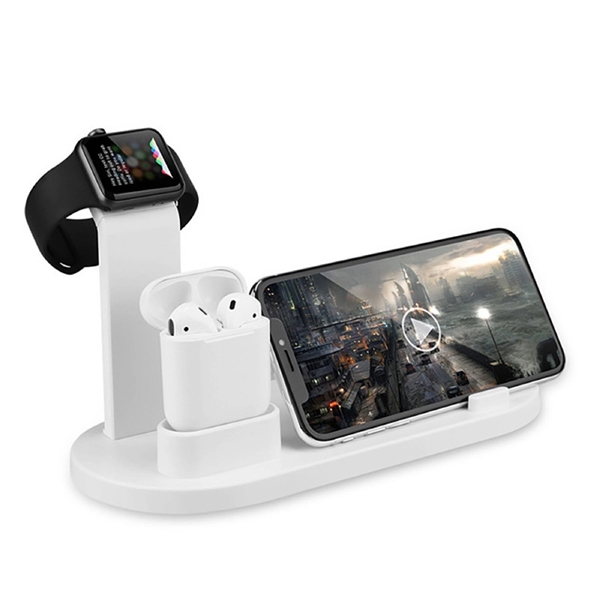 3 in 1 Wireless Charger for Cellphone Watch Earphone - 3 in 1 Wireless Charger for Cellphone Watch Earphone - Image 5 of 5