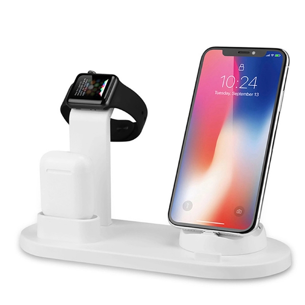 3 in 1 Wireless Charger for Cellphone Watch Earphone - 3 in 1 Wireless Charger for Cellphone Watch Earphone - Image 3 of 5