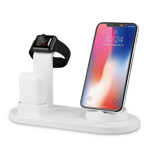 3 in 1 Wireless Charger for Cellphone Watch Earphone - 3 in 1 Wireless Charger for Cellphone Watch Earphone - Image 4 of 5