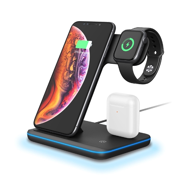 15W Fast Wireless Charger Station - 15W Fast Wireless Charger Station - Image 2 of 6