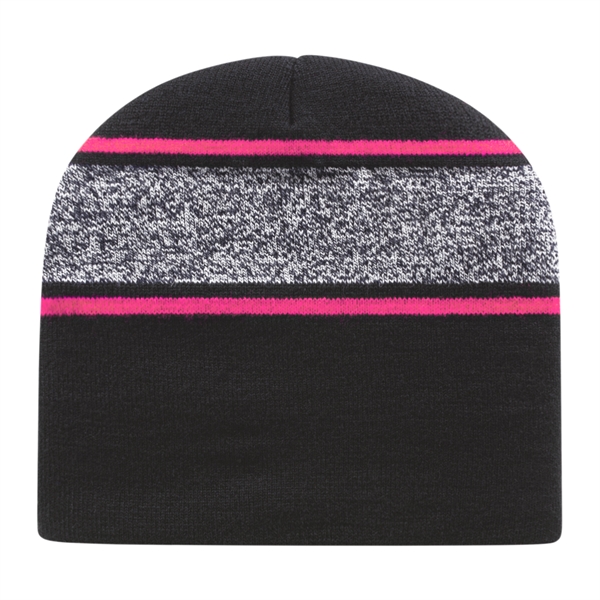 Variegated Striped Beanie - Variegated Striped Beanie - Image 4 of 6