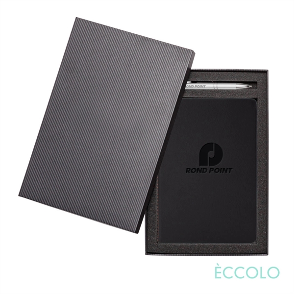 Eccolo® New Wave Journal/Clicker Pen Gift Set - (M) - Eccolo® New Wave Journal/Clicker Pen Gift Set - (M) - Image 0 of 10
