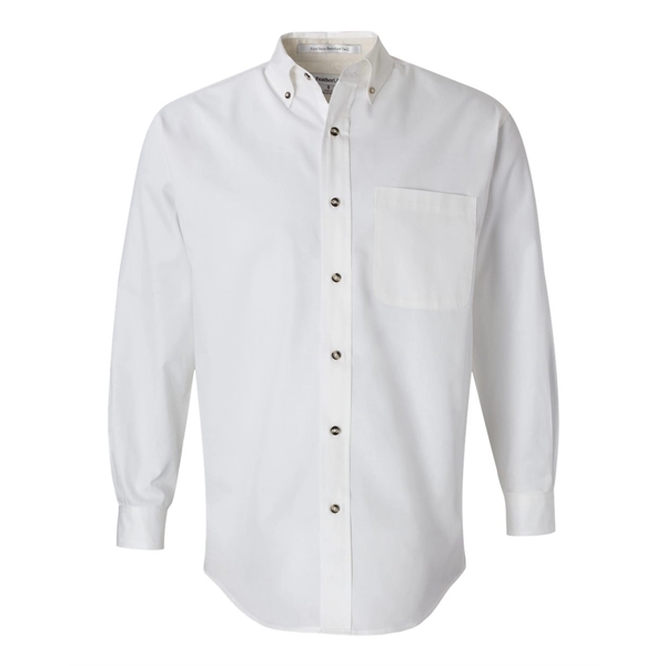 FeatherLite Long Sleeve Stain-Resistant Twill Shirt - FeatherLite Long Sleeve Stain-Resistant Twill Shirt - Image 45 of 45