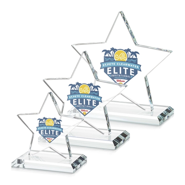 Custom Sudbury Star VividPrint™ Award - Starfire