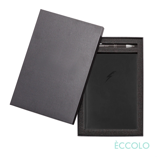 Custom Eccolo® Symphony Journal/Clicker Pen Gift Set - (M)