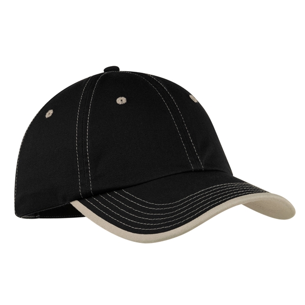 Port Authority Vintage Washed Contrast Stitch Cap. - Port Authority Vintage Washed Contrast Stitch Cap. - Image 13 of 19