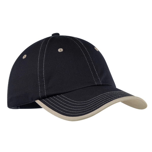 Port Authority Vintage Washed Contrast Stitch Cap. - Port Authority Vintage Washed Contrast Stitch Cap. - Image 15 of 19