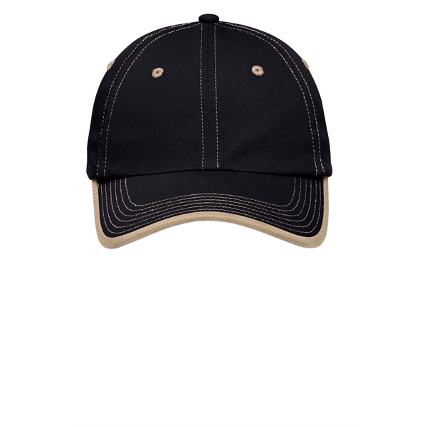 Port Authority Vintage Washed Contrast Stitch Cap. - Port Authority Vintage Washed Contrast Stitch Cap. - Image 17 of 19