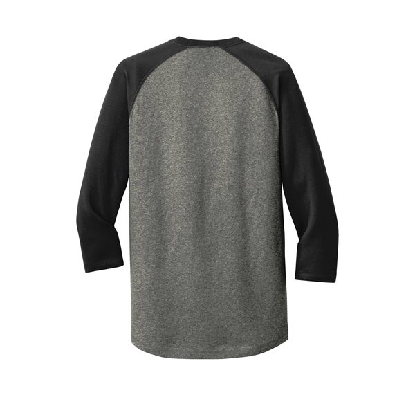 New Era Heritage Blend 3/4-Sleeve Baseball Raglan Tee. - New Era Heritage Blend 3/4-Sleeve Baseball Raglan Tee. - Image 32 of 61