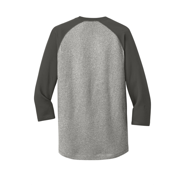 New Era Heritage Blend 3/4-Sleeve Baseball Raglan Tee. - New Era Heritage Blend 3/4-Sleeve Baseball Raglan Tee. - Image 37 of 61