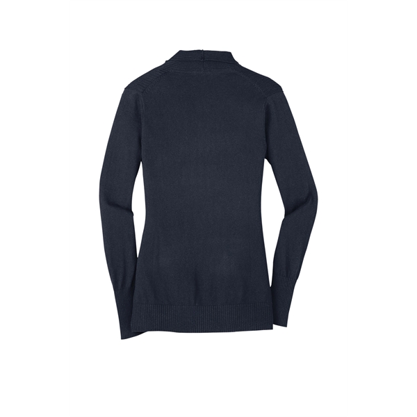 Port Authority Women's Open Front Cardigan Sweater. - Port Authority Women's Open Front Cardigan Sweater. - Image 20 of 20