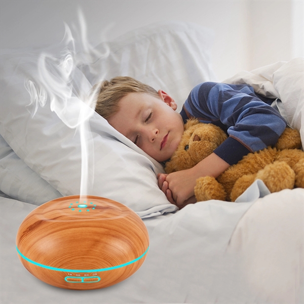 Wood Grain Air Purifier Ultrasonic Aroma Oil Diffuser - Wood Grain Air Purifier Ultrasonic Aroma Oil Diffuser - Image 2 of 5