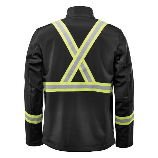 Men's Orbiter Reflective Softshell - Men's Orbiter Reflective Softshell - Image 2 of 3