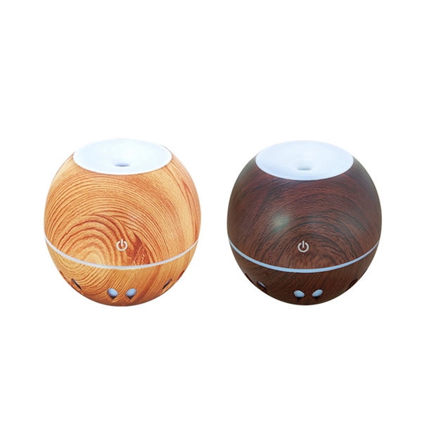 130ml Wood USB Cool Mist Ultrasonic Humidifier - 130ml Wood USB Cool Mist Ultrasonic Humidifier - Image 0 of 2