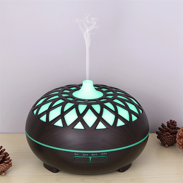 500 ml Wood Grain Hollow Humidifier - 500 ml Wood Grain Hollow Humidifier - Image 2 of 6