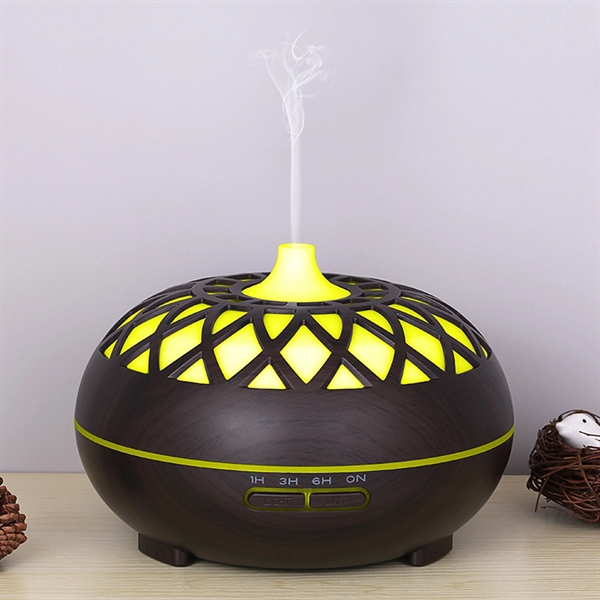 500 ml Wood Grain Hollow Humidifier - 500 ml Wood Grain Hollow Humidifier - Image 3 of 6