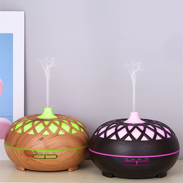 500 ml Wood Grain Hollow Humidifier - 500 ml Wood Grain Hollow Humidifier - Image 4 of 6