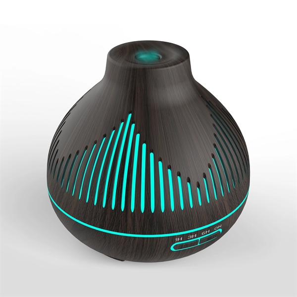 400ml Wood Grain Humidifier with 7 Color Night Light - 400ml Wood Grain Humidifier with 7 Color Night Light - Image 1 of 4