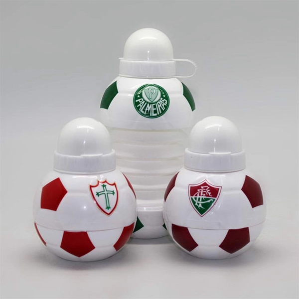 13 OZ Football & Basketball Shape Folding Water Bottle - 13 OZ Football & Basketball Shape Folding Water Bottle - Image 4 of 4
