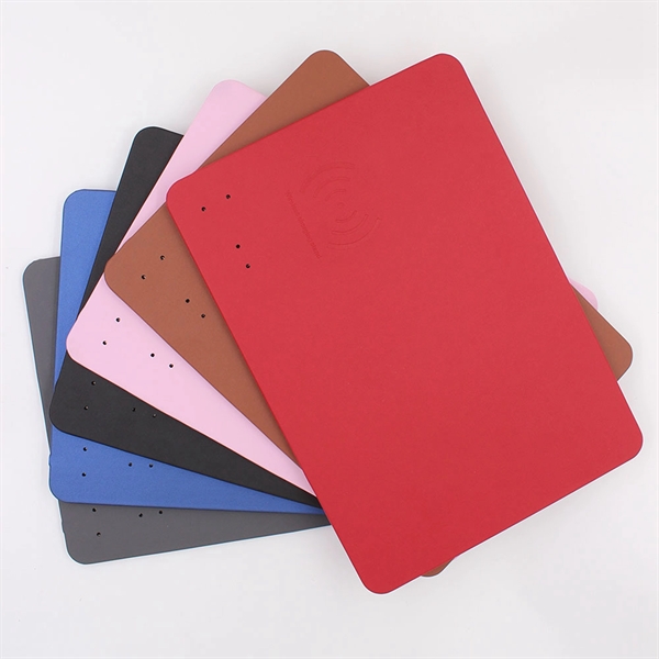 PU Wireless charger mouse pad - PU Wireless charger mouse pad - Image 3 of 4