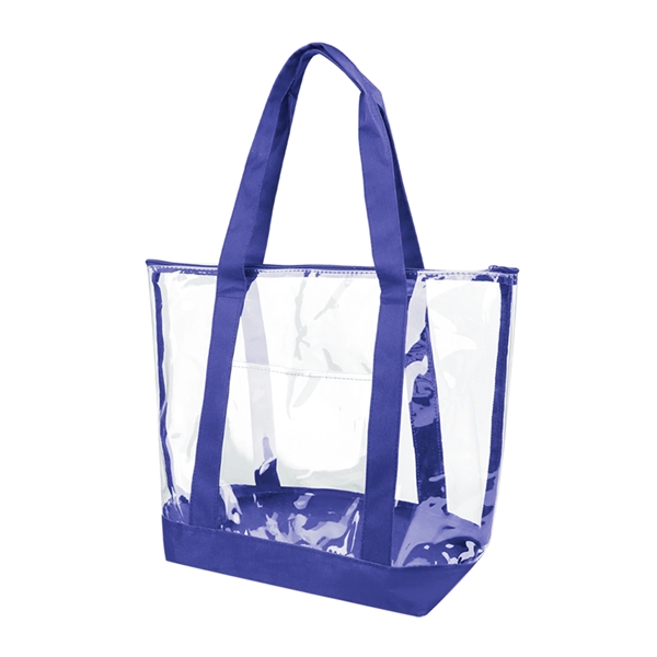 Clear Stadium Tote Bag - Clear Stadium Tote Bag - Image 3 of 10