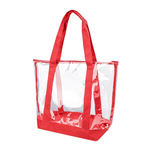 Clear Stadium Tote Bag - Clear Stadium Tote Bag - Image 5 of 10