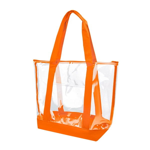 Clear Stadium Tote Bag - Clear Stadium Tote Bag - Image 7 of 10