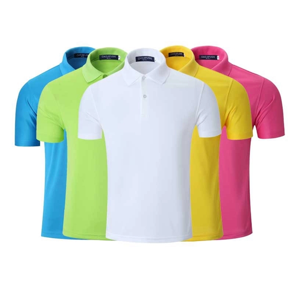 Quick-drying Polo Shirts With Mesh - Quick-drying Polo Shirts With Mesh - Image 0 of 1
