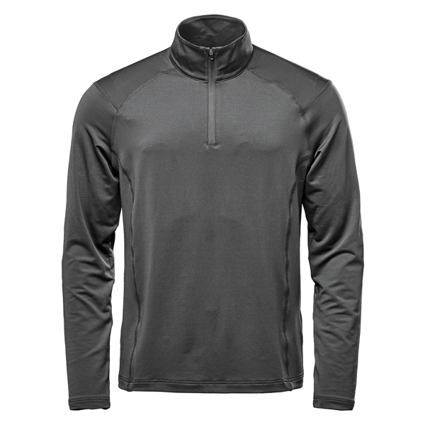 Men's Augusta 1/4 Zip Long Sleeve - Men's Augusta 1/4 Zip Long Sleeve - Image 3 of 4