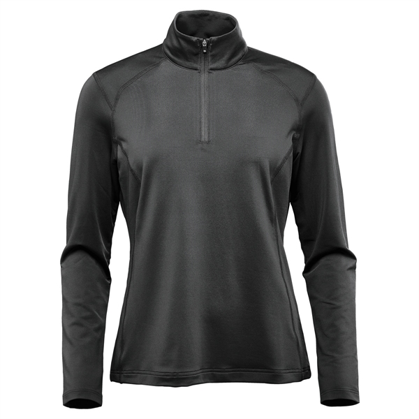 Women's Augusta 1/4 Zip Long Sleeve - Women's Augusta 1/4 Zip Long Sleeve - Image 3 of 4