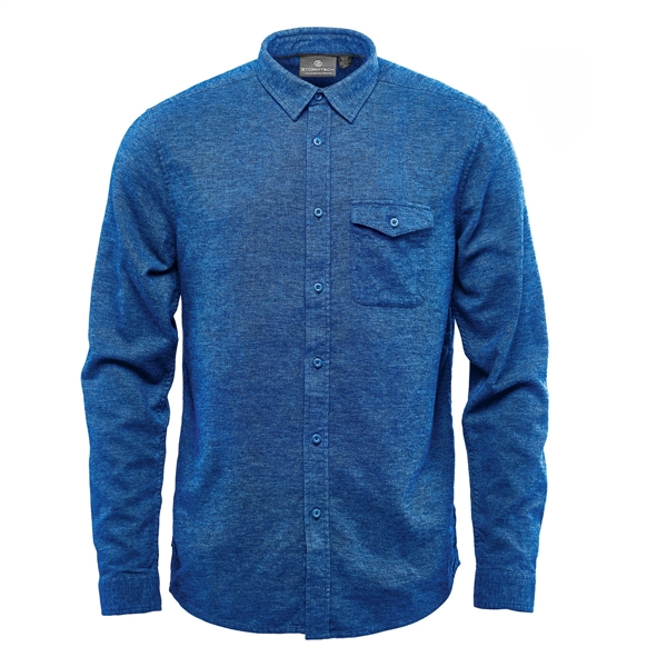 Men's Dockyard L/S Twill Shirt - Men's Dockyard L/S Twill Shirt - Image 3 of 3