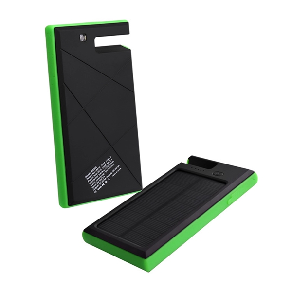 8000mAh solar energy power bank phone stand - 8000mAh solar energy power bank phone stand - Image 2 of 7