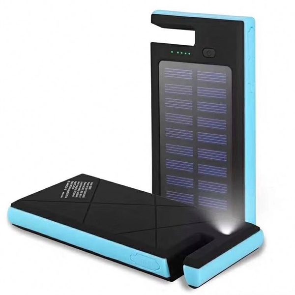 8000mAh solar energy power bank phone stand - 8000mAh solar energy power bank phone stand - Image 0 of 7