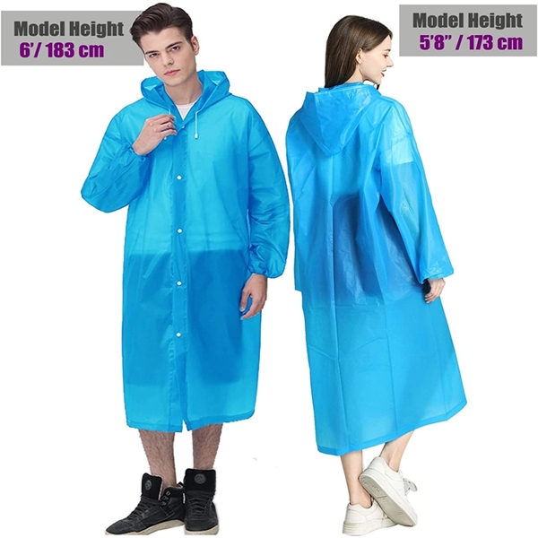 Portable EVA Rain Coats - Portable EVA Rain Coats - Image 4 of 4