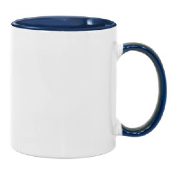 11oz. Color Combo Ceramic Mug - 11oz. Color Combo Ceramic Mug - Image 2 of 3