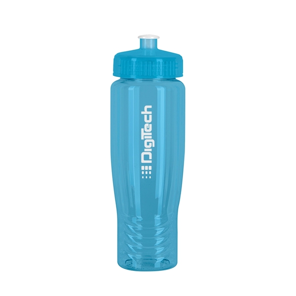 SAHARA 28 oz. Eco-Polyclear™ Sports Bottle with Push/Pull Li - SAHARA 28 oz. Eco-Polyclear™ Sports Bottle with Push/Pull Li - Image 8 of 8