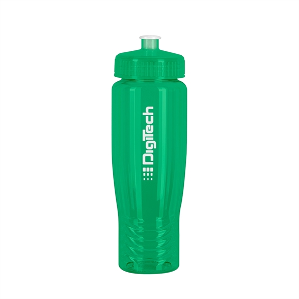 SAHARA 28 oz. Eco-Polyclear™ Sports Bottle with Push/Pull Li - SAHARA 28 oz. Eco-Polyclear™ Sports Bottle with Push/Pull Li - Image 2 of 8