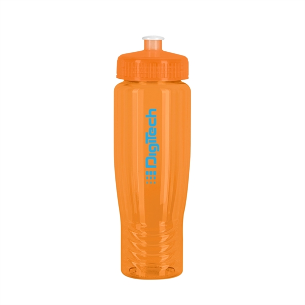 SAHARA 28 oz. Eco-Polyclear™ Sports Bottle with Push/Pull Li - SAHARA 28 oz. Eco-Polyclear™ Sports Bottle with Push/Pull Li - Image 3 of 8