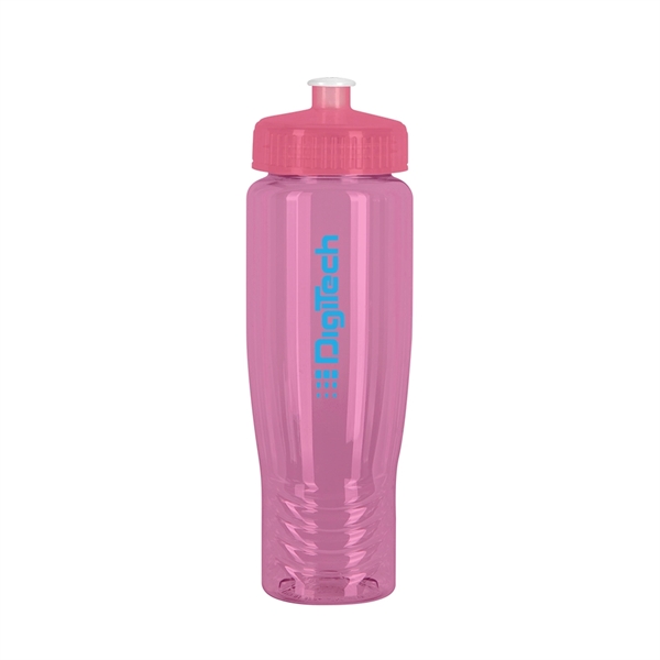 SAHARA 28 oz. Eco-Polyclear™ Sports Bottle with Push/Pull Li - SAHARA 28 oz. Eco-Polyclear™ Sports Bottle with Push/Pull Li - Image 4 of 8