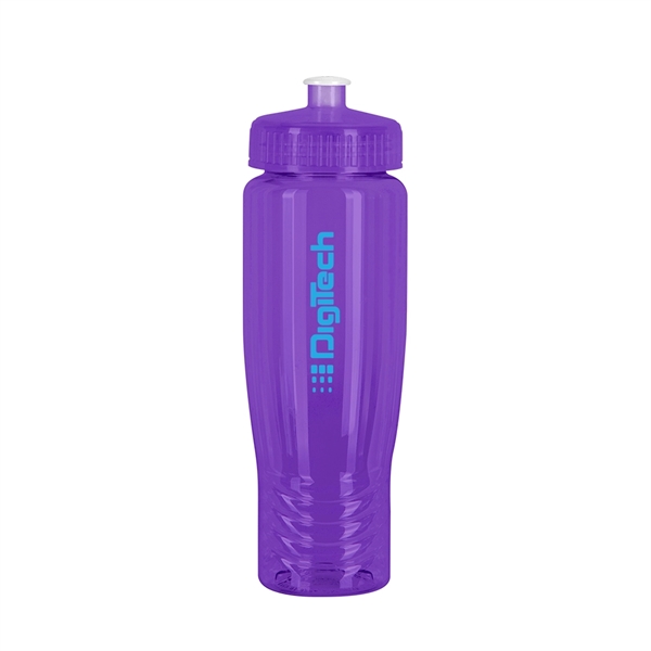 SAHARA 28 oz. Eco-Polyclear™ Sports Bottle with Push/Pull Li - SAHARA 28 oz. Eco-Polyclear™ Sports Bottle with Push/Pull Li - Image 5 of 8